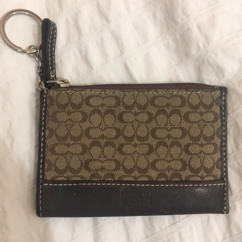 Coach small coin purse